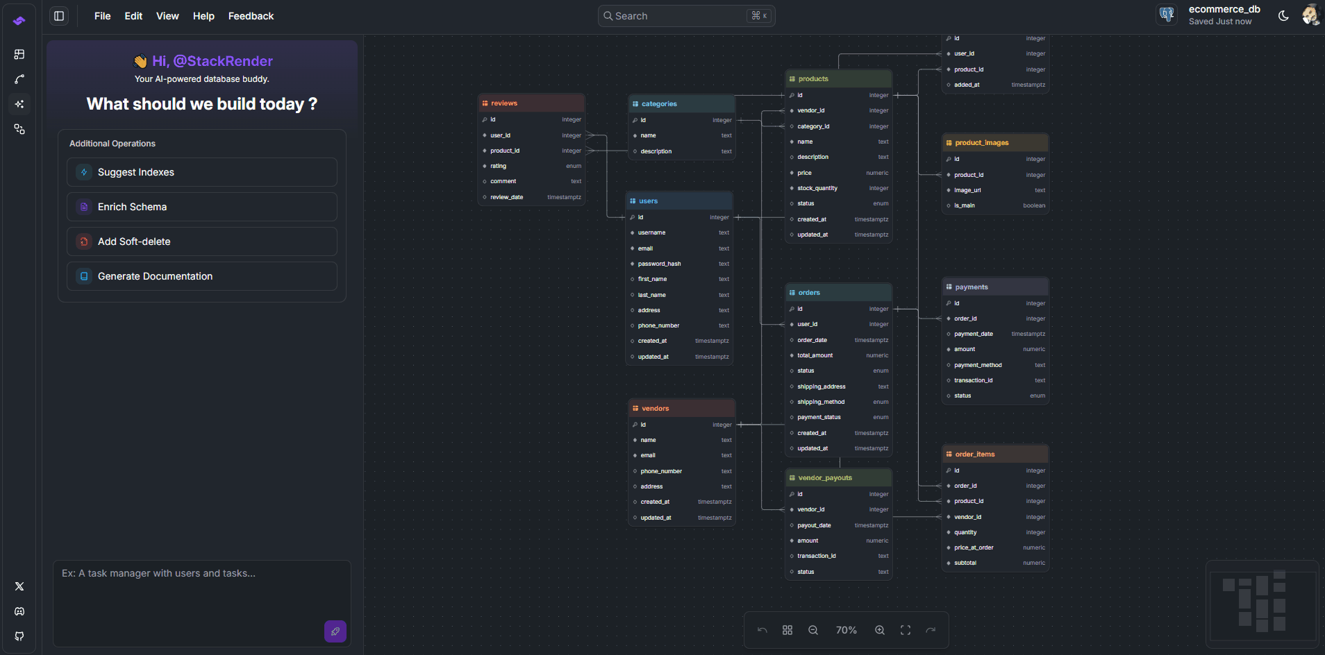 AI Index Suggestions Demo