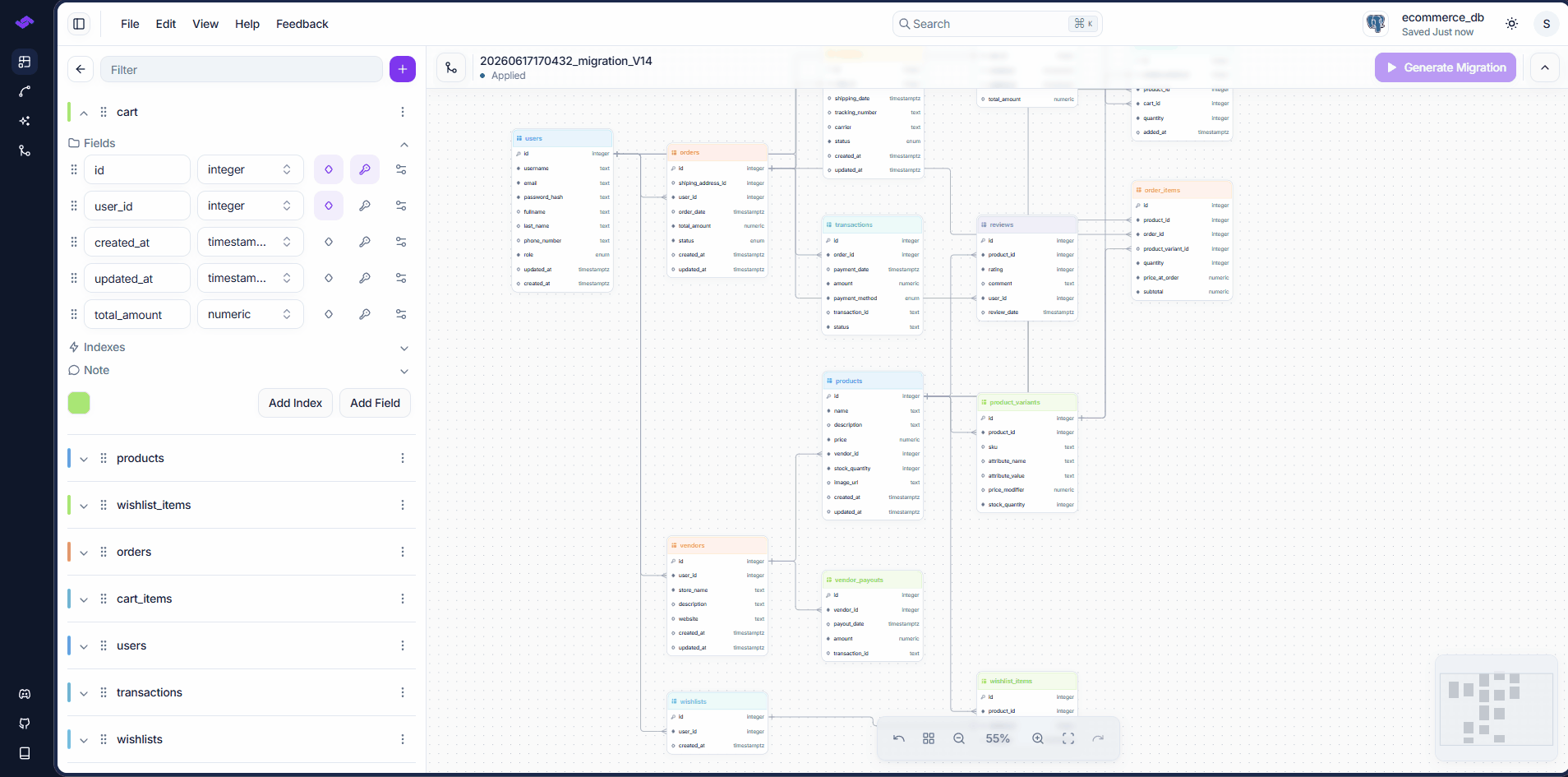 StackRender Database Migration Demo